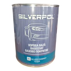 SILVERPOL 2C Silver Diamant 1013‑A – Vopsea Bază Metalizată Profesională